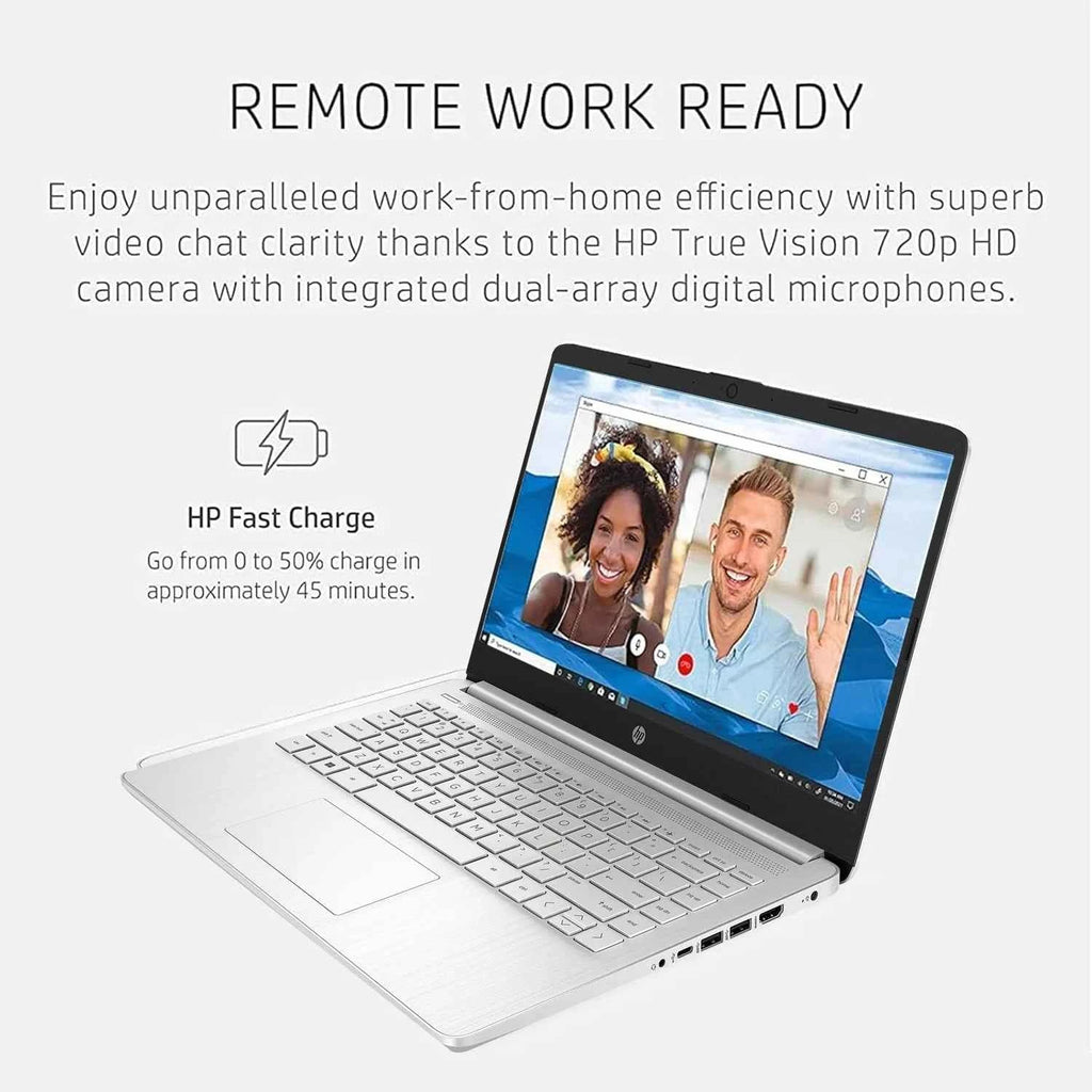Notebook Intel HP Newest 14" Business Laptop, Celeron 384GB 128GB
