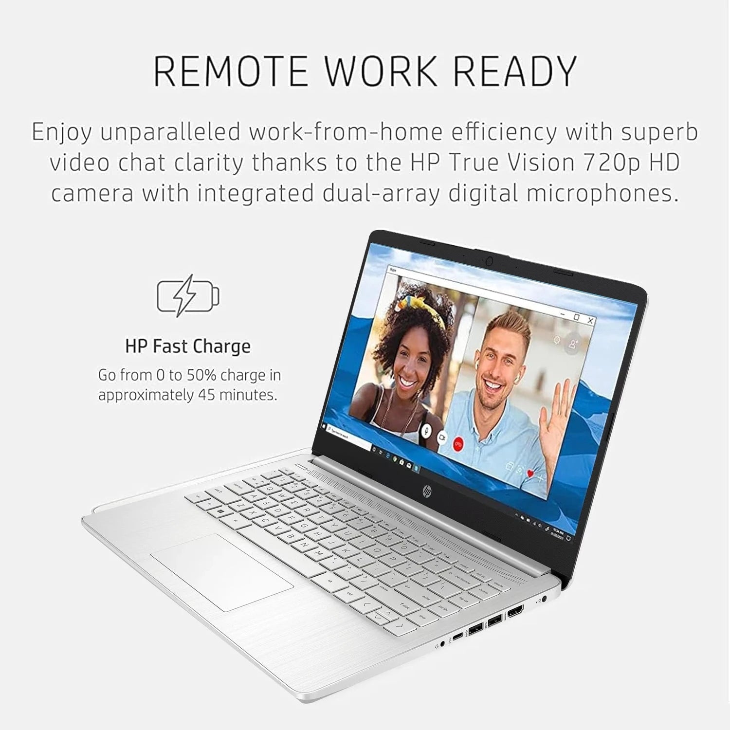 Notebook Intel HP Newest 14" Business Laptop, Celeron 384GB 128GB