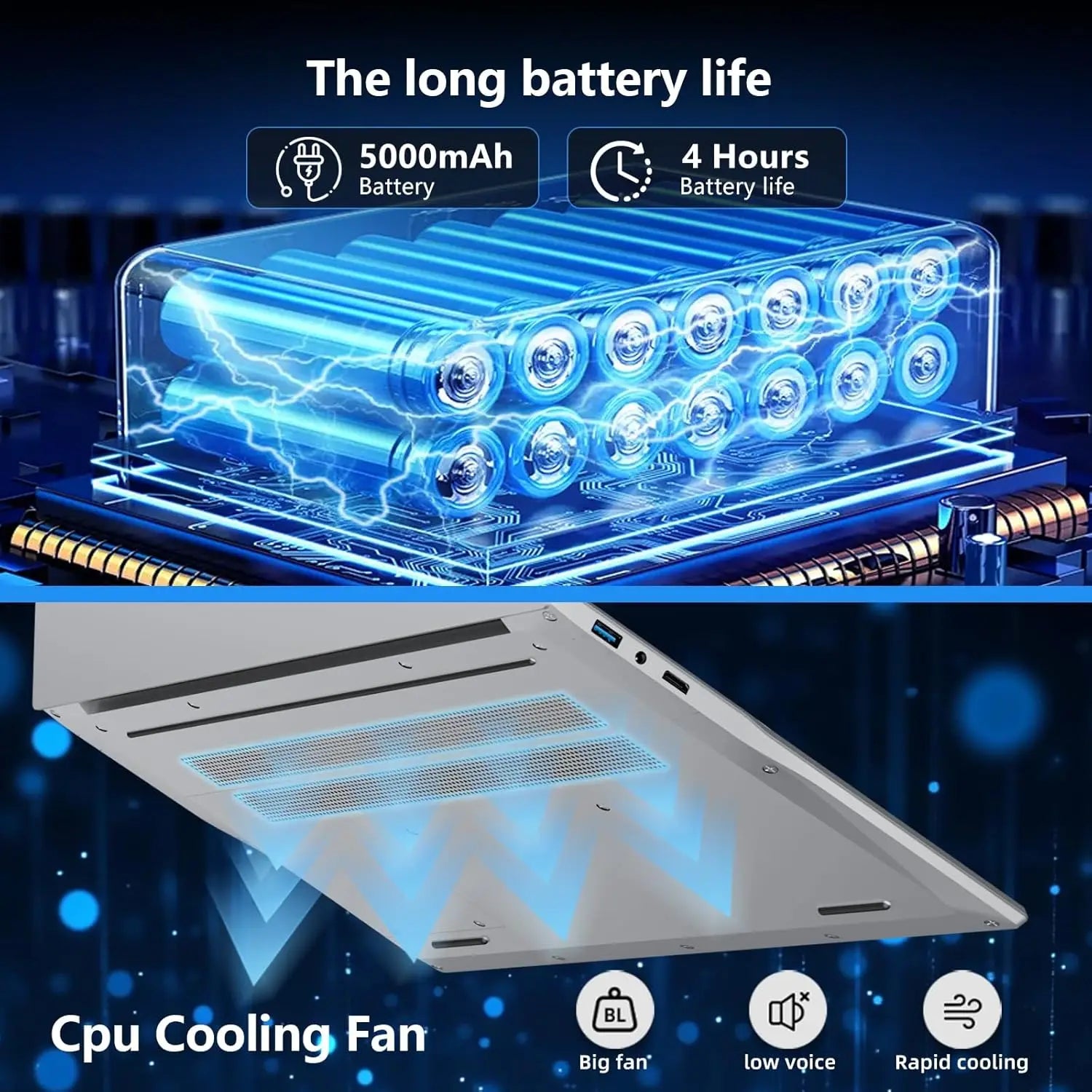 Notebook Intel 2026 15.6" Laptop Gaming Compouter Core 16GB 1TB 2TB