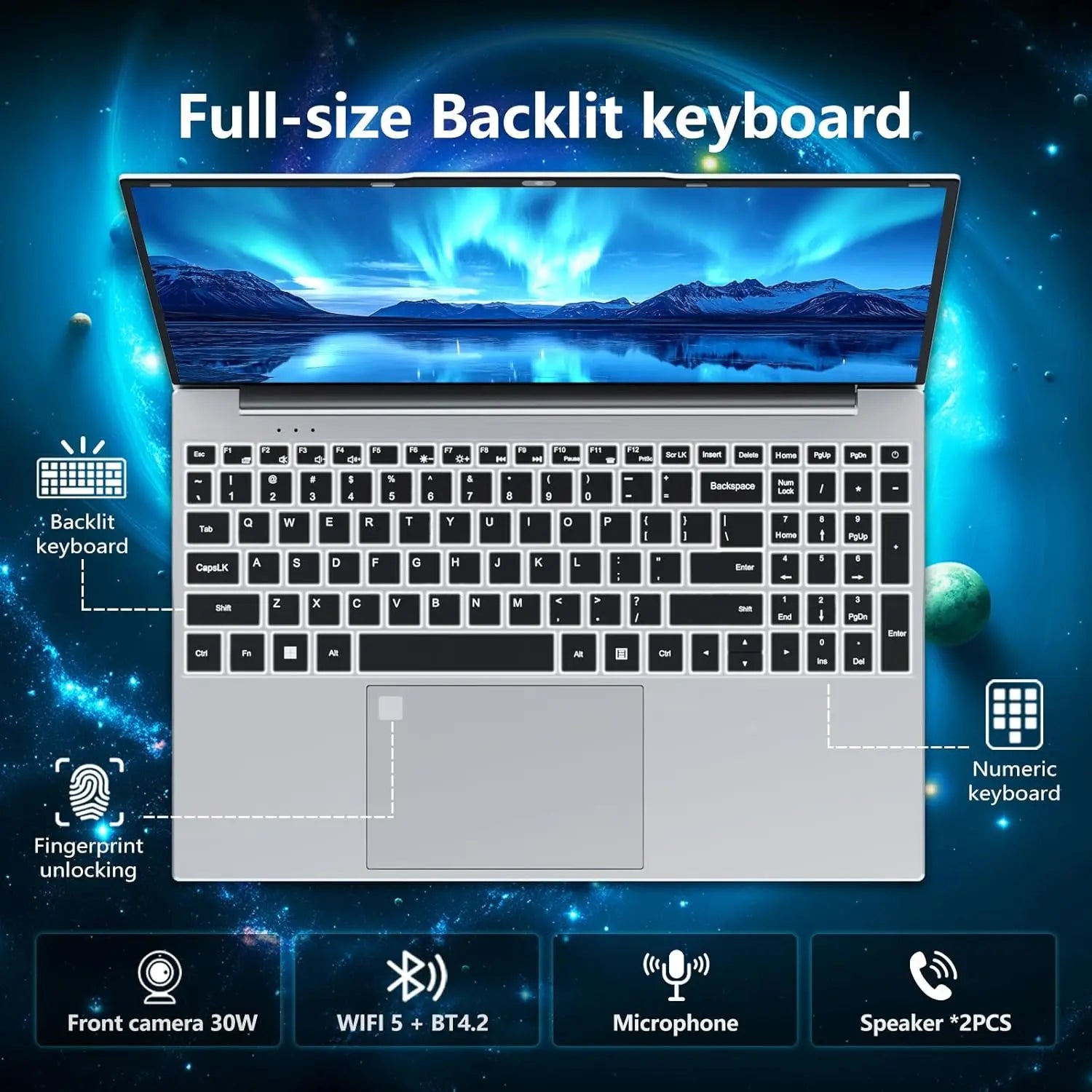 Notebook Intel 2026 15.6" Laptop Gaming Compouter Core 16GB 1TB 2TB