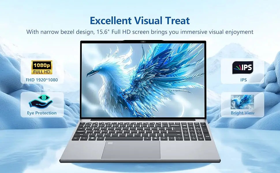 Notebook Intel New Ultra Slim Laptop 15.6" 16GB 2TB i9-10980HK 16GB