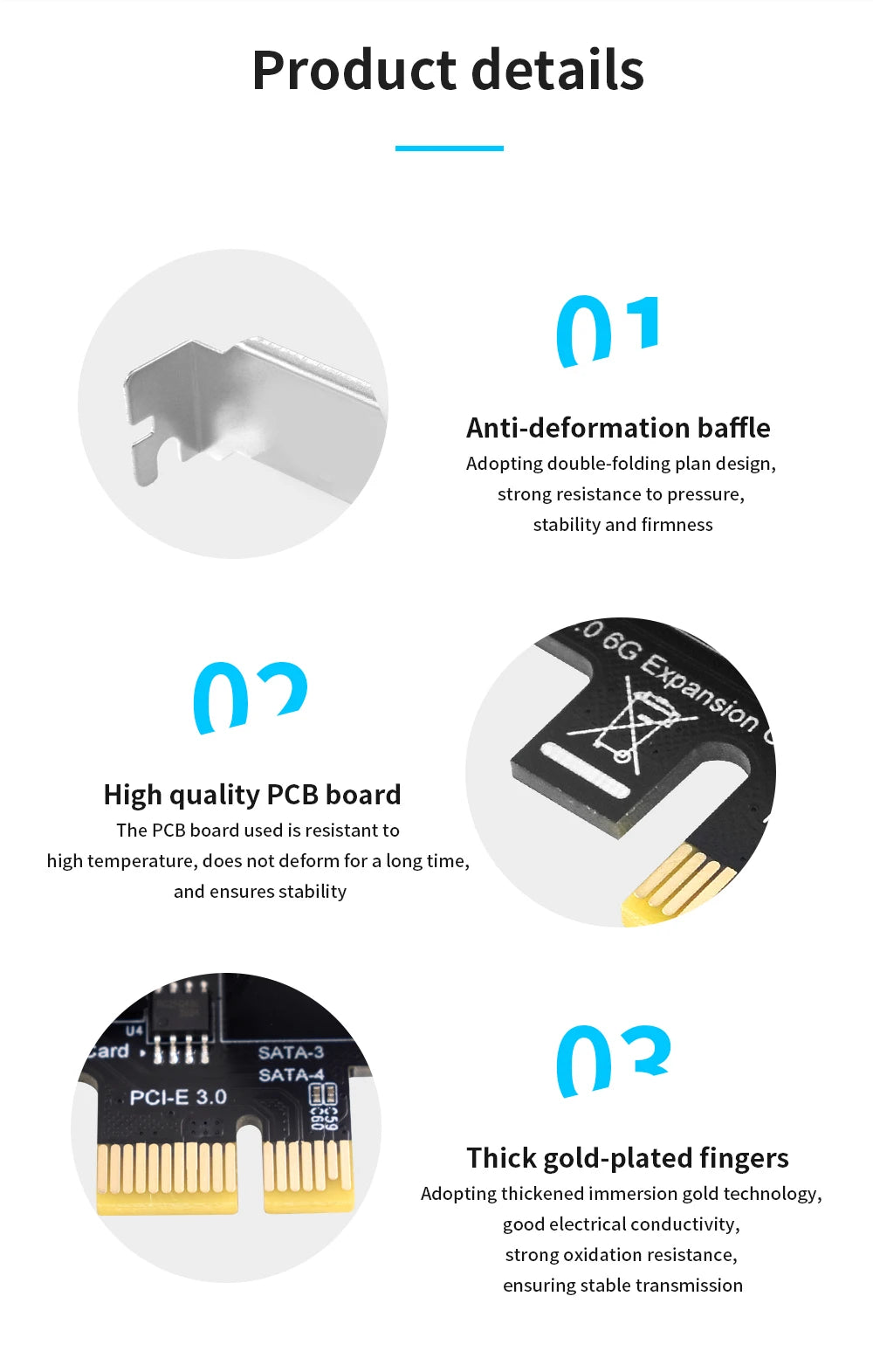 TISHRIC PCI-E 1x 4x 16x To PCIE 1X to 10 Sata PCIE 1X to 6 Sata PCIE