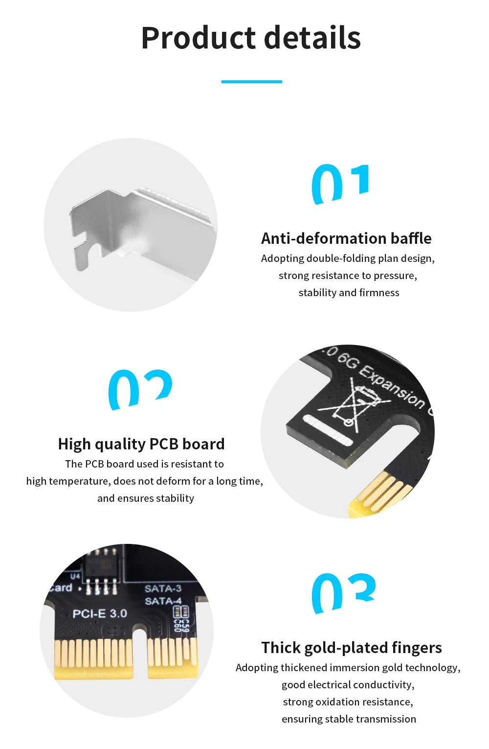 TISHRIC PCI-E 1x 4x 16x To PCIE 1X to 10 Sata PCIE 1X to 6 Sata PCIE