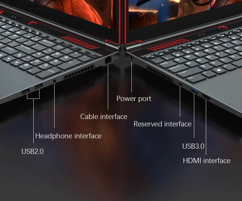 Notebook Gamer 16,1" Intel i9 RTX 4050 – 64GB 4TB SSD