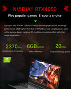 Notebook Gamer 16,1" Intel i9 RTX 4050 – 64GB 4TB SSD