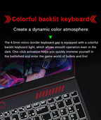 Notebook Gamer 16,1" Intel i9 RTX 4050 – 64GB 4TB SSD