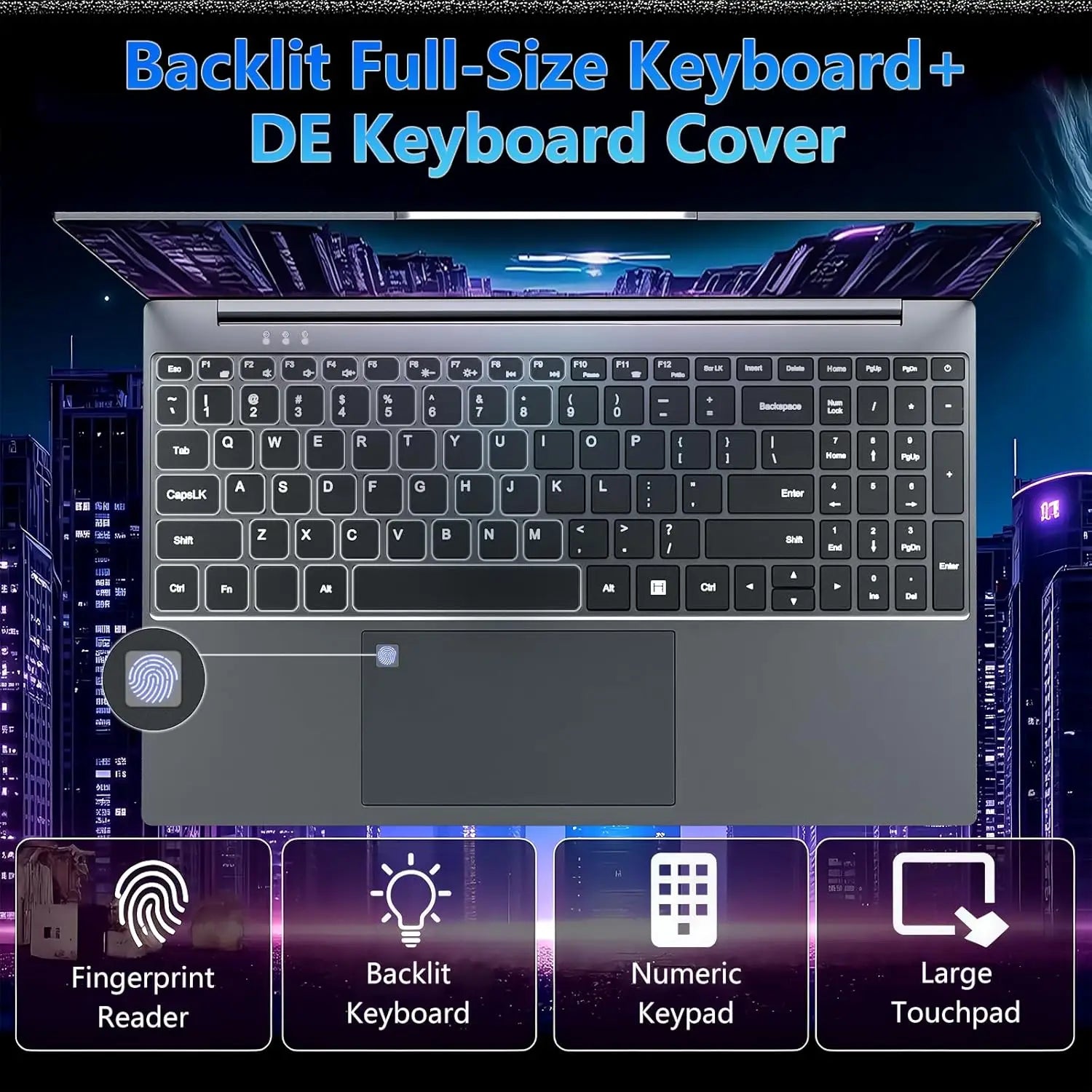 Notebook Intel ACEKAMAS 15.6" Gaming Laptop Core i9 16GB 1TB Intel