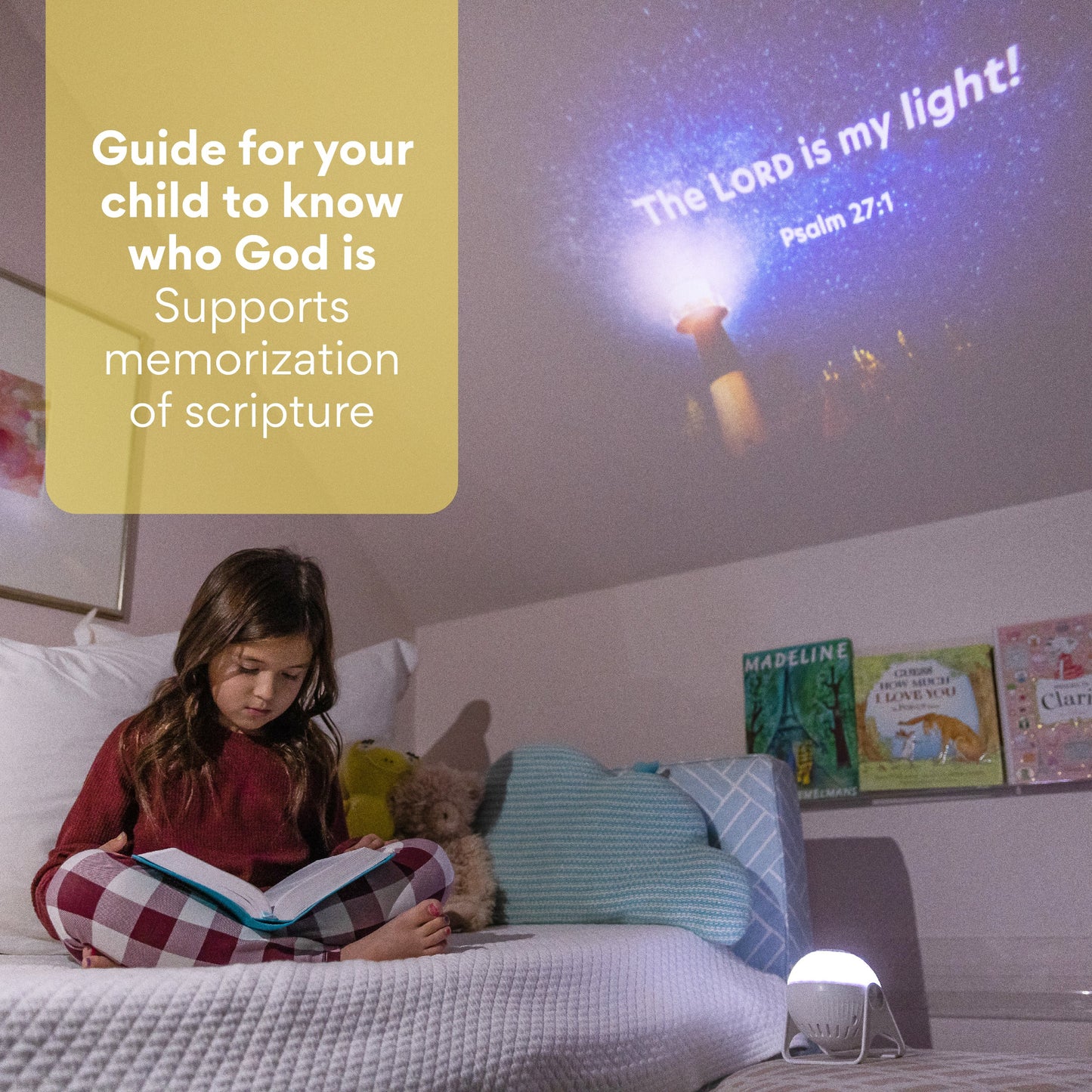 Starter Kit | Projector + 6 Bible Verse Discs